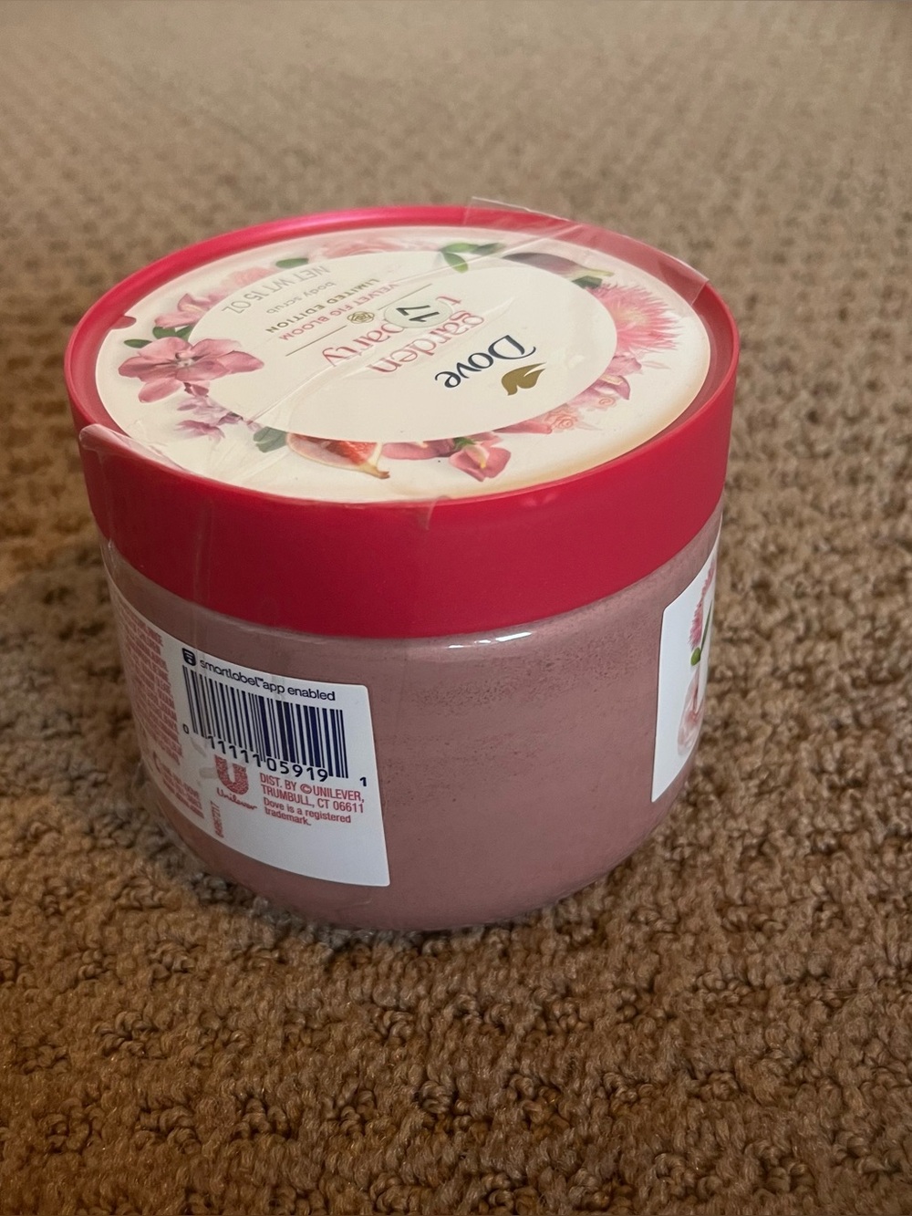 Garden tea party dove body scrub